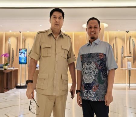 Walikota Pekanbaru, Agung Nugroho temui Menteri Maruarar Sirait (foto/dini)