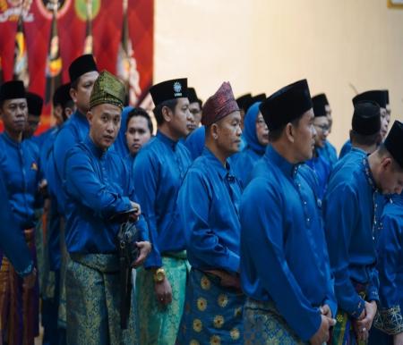 Pengukuhan IKKS Pekanbaru 2025-2030 di Balai Serindit.(foto: mcr)