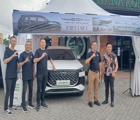 TIGGO 8 CSH Comfort siap temani momen akhir tahun bersama keluarga di Riau (foto/Mimi)