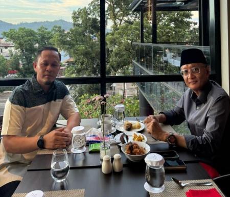 Wako Agung Nugroho temui Menteri PUPR RI, Dody Hanggoro (foto/Dini)