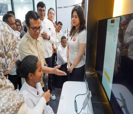 Indosat meresmikan AI Experience Center (AIEC) di Jayapura, Provinsi Papua (foto/ist)