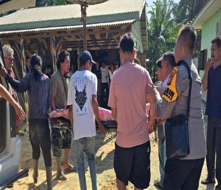 Serangan gajah di Bengkalis menewaskan seorang ibu rumah tangga (foto/tribunpekanbaru)