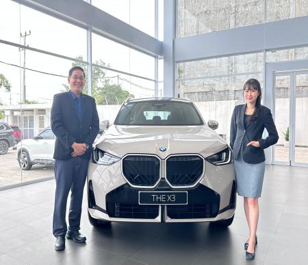 Peluncuran All New BMW X3 kepada awak media di Pekanbaru, Rabu (18/6/2025). Foto Budy