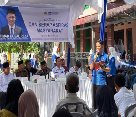Warga Perumahan Odrimari meminta semenisasi Jalan ke Achmad Faisal Reza (foto/ist)