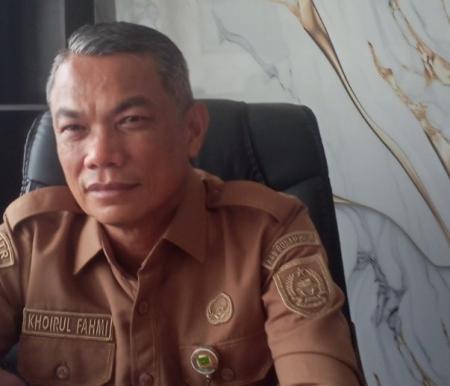 Kadis PUPR Rohil, Khoirul Fahmi (foto/Afrizal)