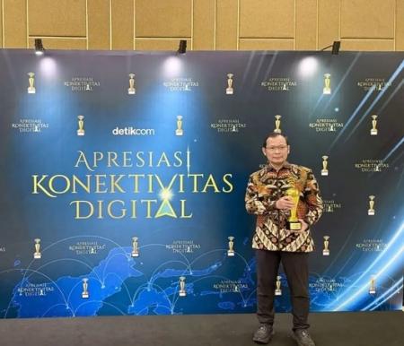 Telkomsat Raih Penghargaan “Perusahaan Terbaik dalam Peningkatan Layanan Sinyal di Wilayah 3T” pada Apresiasi Konektivitas Digital 2026.