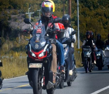 Tips cari aman mudik pakai motor ala Honda.(foto: istimewa)