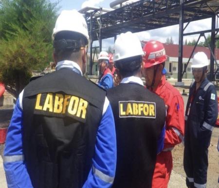 Polda Riau kerahkan tim Labfor untuk ungkap pemicu kebakaran Kilang Pertamina Dumai (foto/rri)