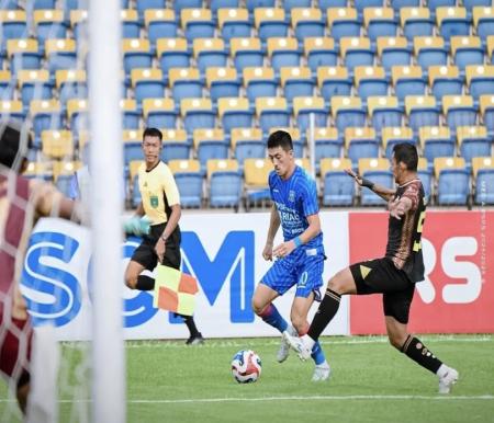 Gol Reyhan Firdaus bungkam Sriwijaya FC, PSPS raih tiga poin pertama (foto/IG PSPS)