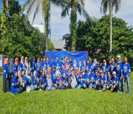 Reuni 35 tahun alumni 1990 SMAN 6 Pekanbaru penuh berlangsung nostalgia (foto/Fitri)