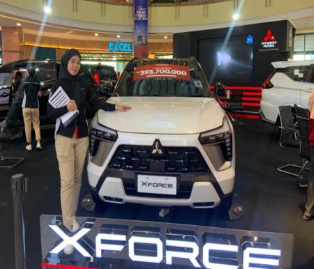 Mitsubishi Pekanbaru kembali menggelar pameran otomotif di Mall Ska Pekanbaru (foto/meri)