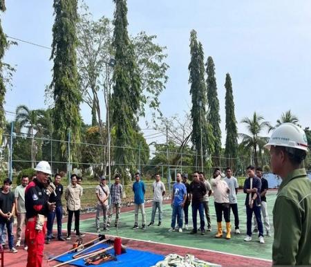 Pelatihan peningkatan kapasitas petani bertema “Kolaborasi Landscape: SPLP dan Astra Agro Perkuat Ketahanan Petani Hadapi Karhutla”.