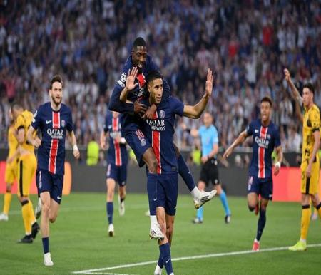 PSG juarai Liga Champions 2025 usai kalahkan Inter Milan.(foto: detik.com)