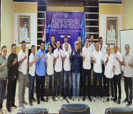 Secara musyawarah dan mufakat, Zulfadli sah pimpin PWI Rohil (foto/afrizal)