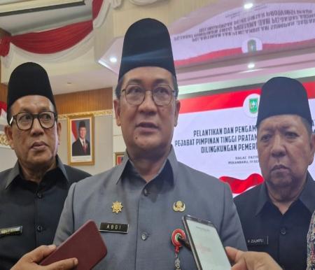 Sekdaprov Riau, Syahrial Abdi (foto/Yuni)