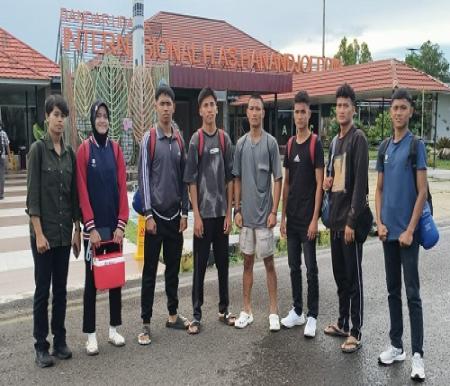 Atlet tinju asal Kuansing wakili Riau di Kejurnas.(foto: ultra/halloriau.com)