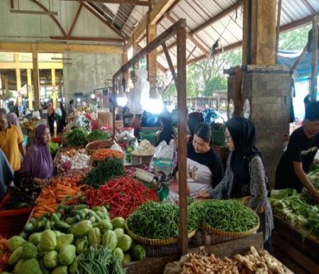 Pasar Belantik Siak.(foto: meri/halloriau.com)