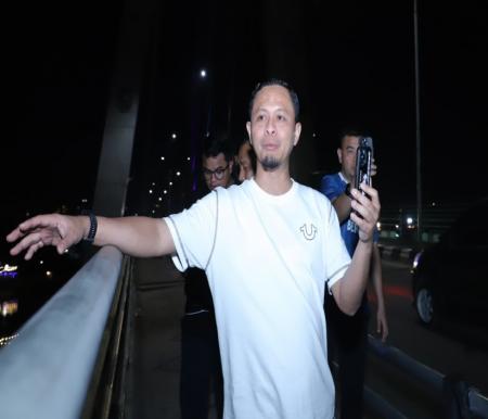 Walikota Agung Nugroho meninjau Jembatan Siak IV Pekanbaru (foto/dini)