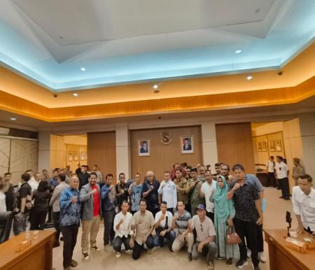 Gubri Abdul Wahid tegaskan belum ada relokasi TNTN (foto/MCR)