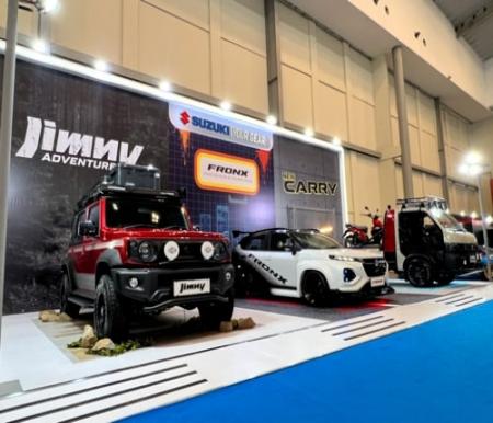 Suzuki berpartisipasi di Indonesia Modification Expo (IMX) 2025. (Foto: Istimewa)
