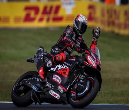 Marco Bezzecchi, juara sprint race MotoGP Australia 2025.(foto: int)