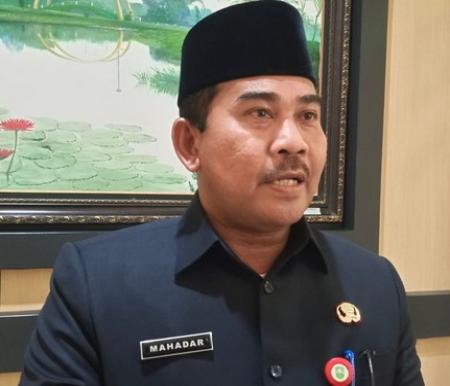 Sekretaris Daerah Kabupaten Siak, Mahadar.
