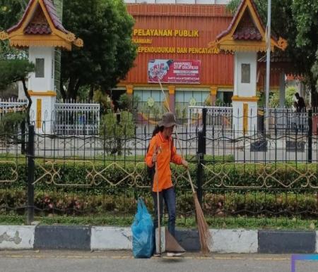 Kabar gembira THR penuh cair untuk ribuan pekerja lapangan di Pekanbaru (foto/int)