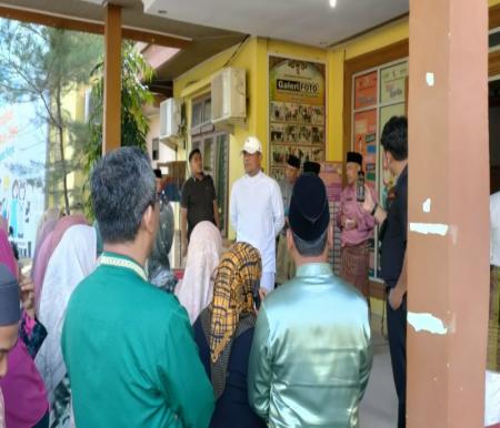 Bupati Zukri lakukan Sidak ke sejumlah OPD Pemkab Pelalawan (foto/zukri)