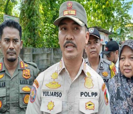 Kasatpol PP Pekanbaru, Yuliarso.(foto: tata/halloriau.com)