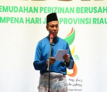 Gubri Abdul Wahid dorong UMKM di Riau naik kelas (foto/MCR)