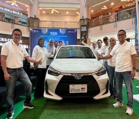Agung Toyota secara resmi menghadirkan Toyota New Agya Stylix di Riau pada Rabu (5/3/2025) di Mal SKA Pekanbaru. (Foto: Istimewa)