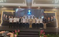 HIPMI Riau menggelar rangkaian kegiatan strategis berupa Rakerda, Diklatda, serta Forum Bisnis 2026 di Hotel Pangeran (foto/riki)