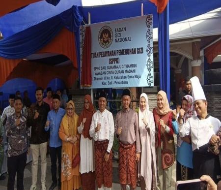 SPPG Sail Sukamaju 3 resmi beroperasi (foto/rri)