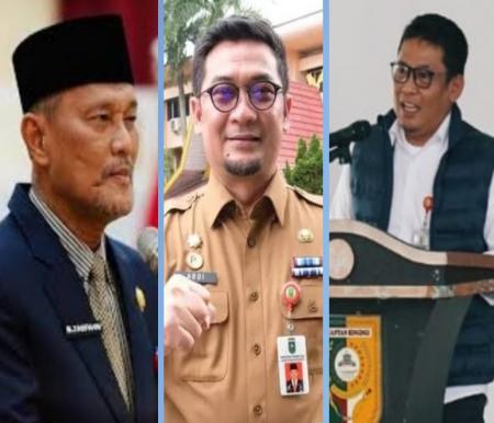 Pejabat Pemprov Taufiq OH, Syahrial Abdi, hingga Jafrinaldi dari Kuansing bersaing jadi Sekdaprov (foto/int)