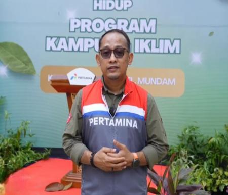 Agustiawan, Area Manager Communication, Relation & CSR Kilang Dumai. (Foto: Bambang)
