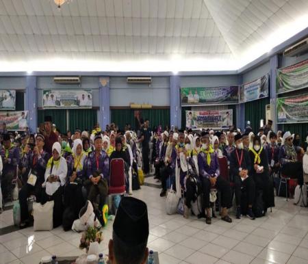 Total 2.663 jemaah haji Riau asal Pekanbaru, Pelalawan, dan Inhu sudah kembali ke tanah air (foto/MCRiau)