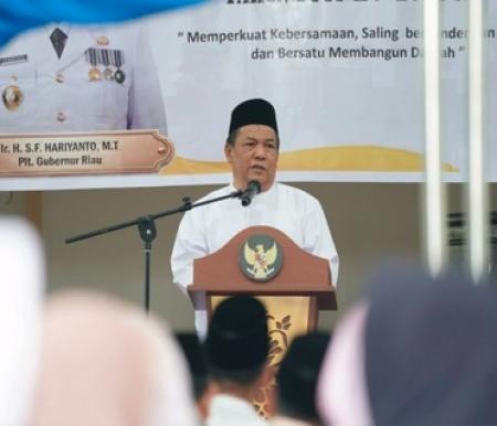 Pelaksana Tugas Gubernur Riau, SF Hariyanto.