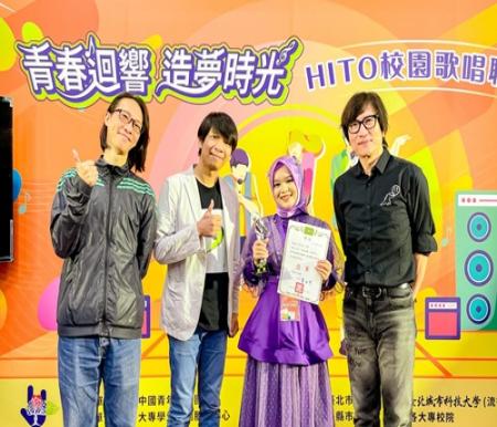Alumni UIR Radika Sofiani harumkan nama Indonesia di Taiwan Singing Competition 2025 (foto/ist)