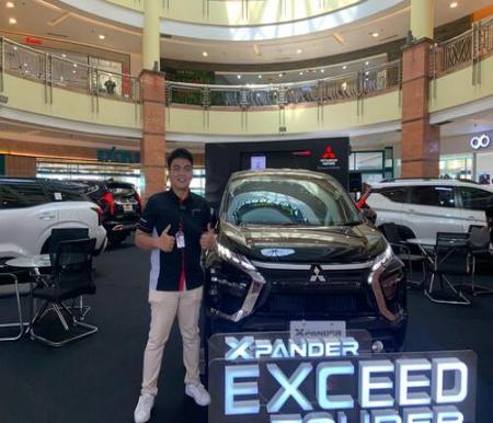Mitsubishi menggelar pameran otomotif di Mall SKA Pekanbaru hingga 25 Mei 2025. (Foto: Meri Yindani)
