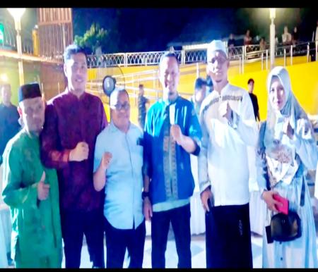 Ketua IKA FTK UIN Suska Riau, Ekowi apresiasi kepedulian Walikota Pekanbaru Agung Nugroho terhadap guru (foto/ist)