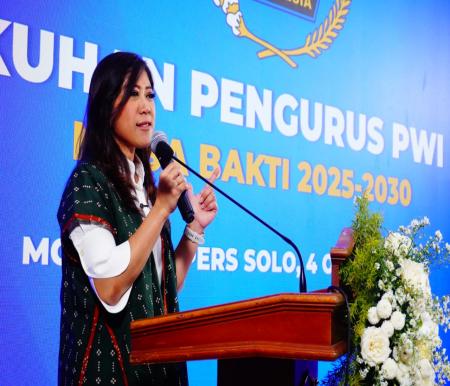 Menkomdigi Meutya Hafid tegaskan Kominfo dan Pemda wajib gandeng PWI (foto/ist)