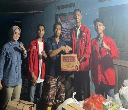 GMNI Rohul Salurkan Bantuan untuk Warga Terdampak Bencana di Agam Sumbar