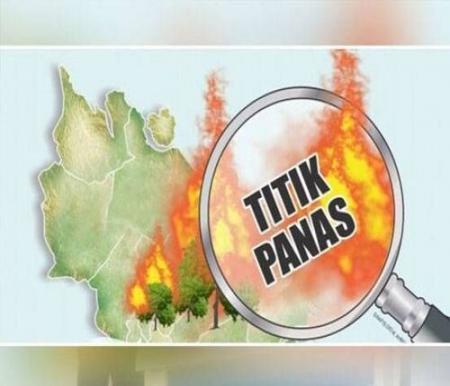 Ilustrasi titik panas. (Foto: int)