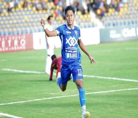 Asir Asiz perpanjang kontrak, bertahan di PSPS Pekanbaru hingga 2028 (foto/ist)