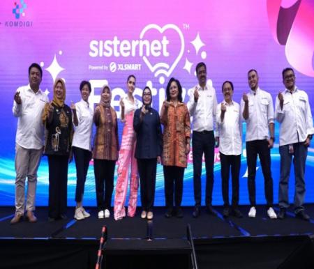 Sisternet Festival 2025 XLSMART tegaskan keberlanjutan program pemberdayaan perempuan lewat #1JutaSisterDigital (foto/ist)
