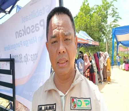Kepala Dinas Ketahanan Pangan Kota Pekanbaru, Muhammad Jamil (foto/rri)