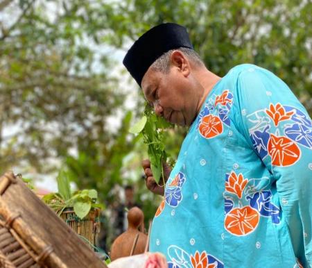 Ketua Umum DPH LAMR Pelalawan, Herman Maskar meninggal dunia (foto/yuni)