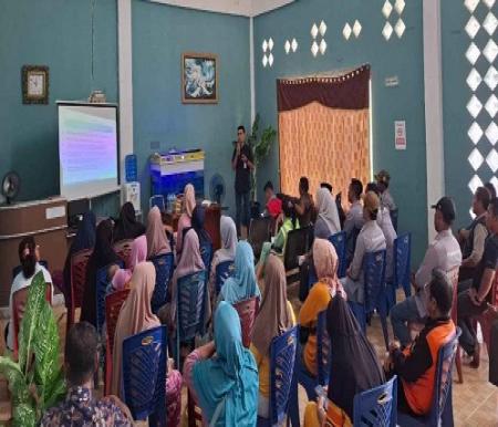 Kegiatan PIL BPJS Kesehatan cabang Dumai di Kabupaten Rohil.(foto: istimewa)