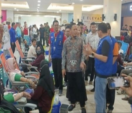 Perayaan HUT ke-241 Kota Pekanbaru dimeriahkan dengan donor darah akbar yang menunjukkan solidaritas lintas suku dan agama. (Foto: Metro Riau)