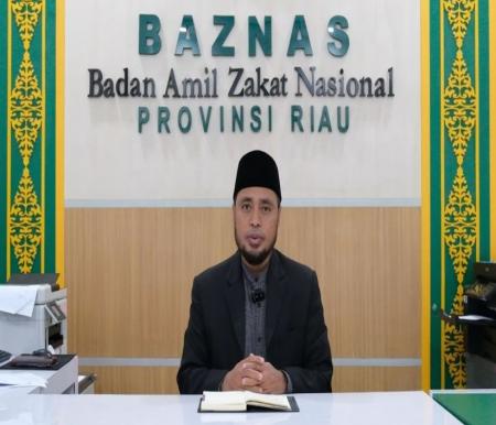 Ketua Baznas Riau, Masriadi Hasan (foto/int)